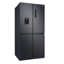 Samsung Refrigerator Four Door 508L w/Water Dispenser - Black