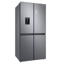 Samsung Refrigerator NoFrost Four Door 508 Liter Silver With Water Dispenser