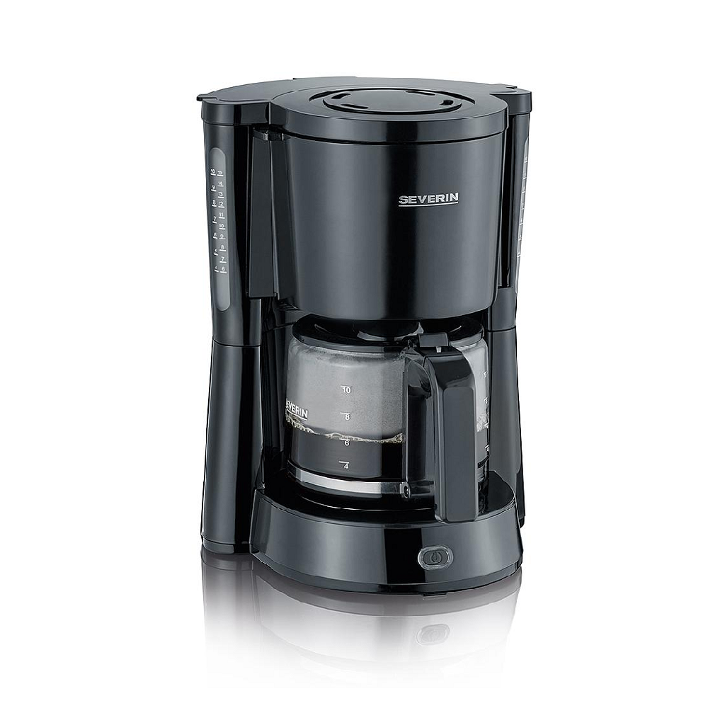 Severin Filter Coffee Maker 10 Cups Black
