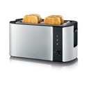 Severin Long Slot Toaster SS/Black