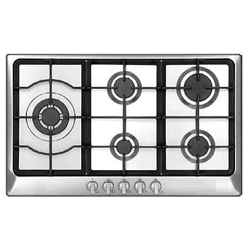 silverline hob 5 burner 90cm ffd front knobs stainless steel