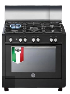 Ardesia Gas Cooker 90cm 116Liter Black