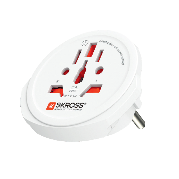 Skross Travel Adapter World to Europe