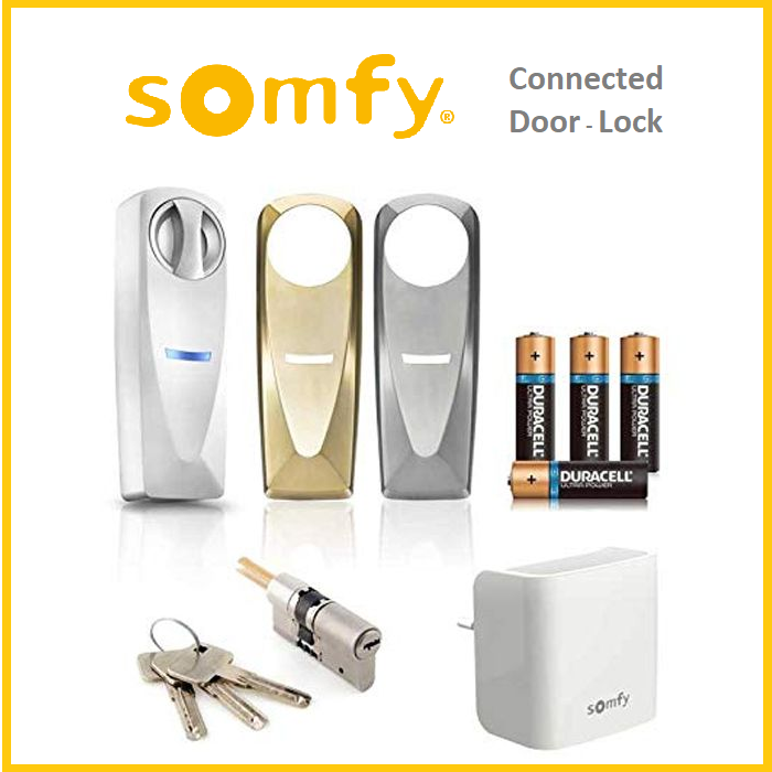 SOMFYسومفي قفل الباب الذكي | HOME AUTOMATION