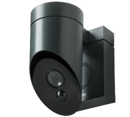 Somfy Outdoor Security Camera with an integrated siren