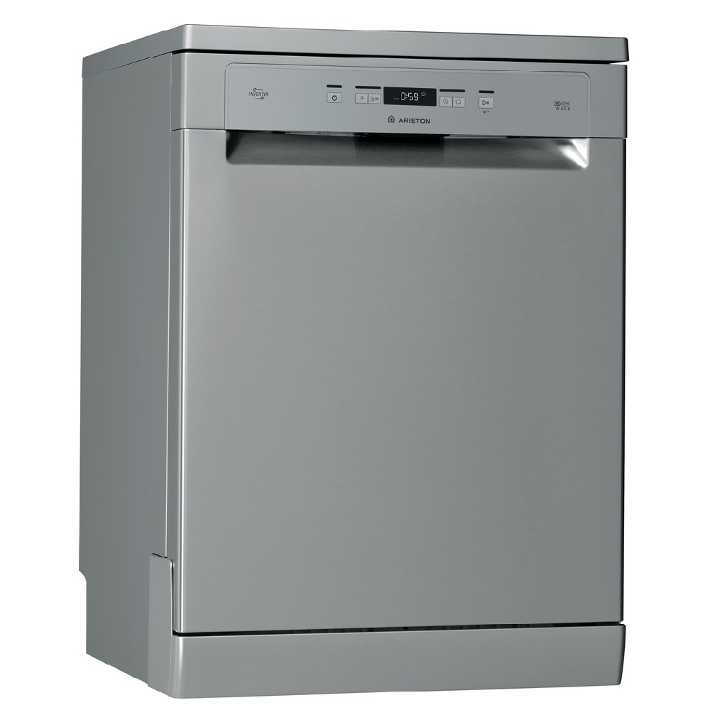 Ariston Dishwasher 9 Program 3 Basket 5 Spray 14 Set  Inverter Inox