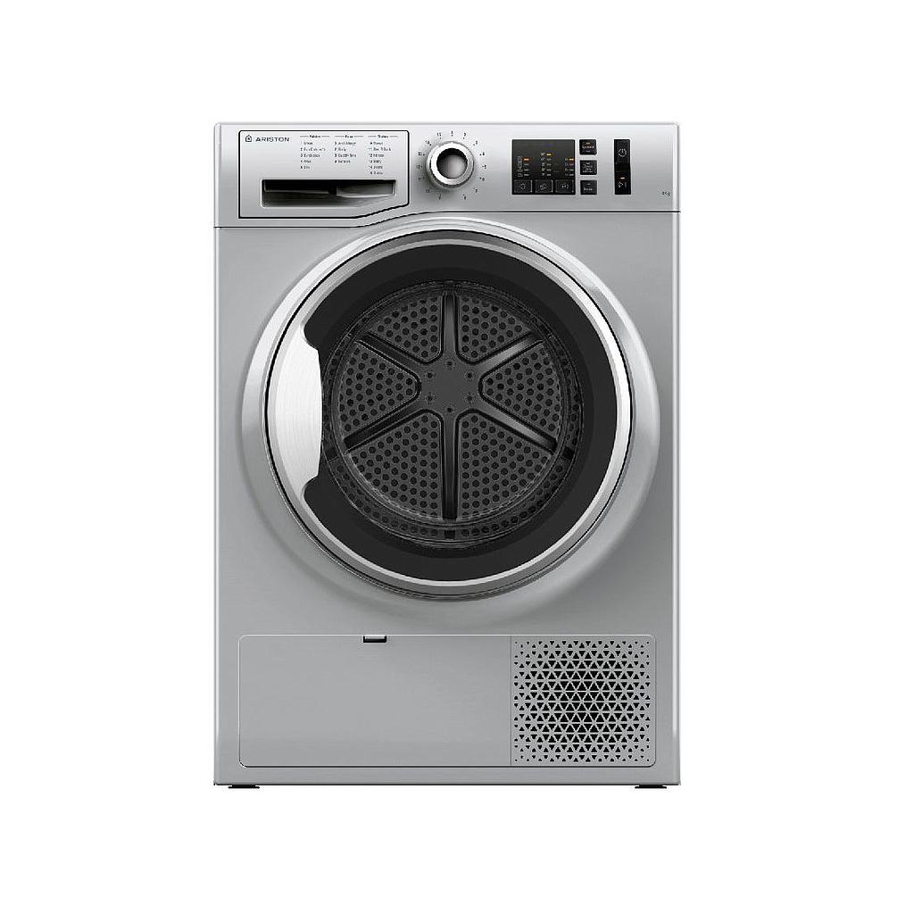 Ariston Dryer 8Kg 15 Programs Silver A+