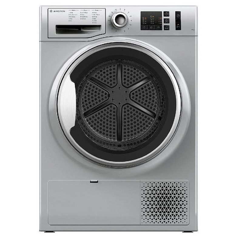 Ariston Dryer 9Kg 15 Programs Silver A+ | Dryers