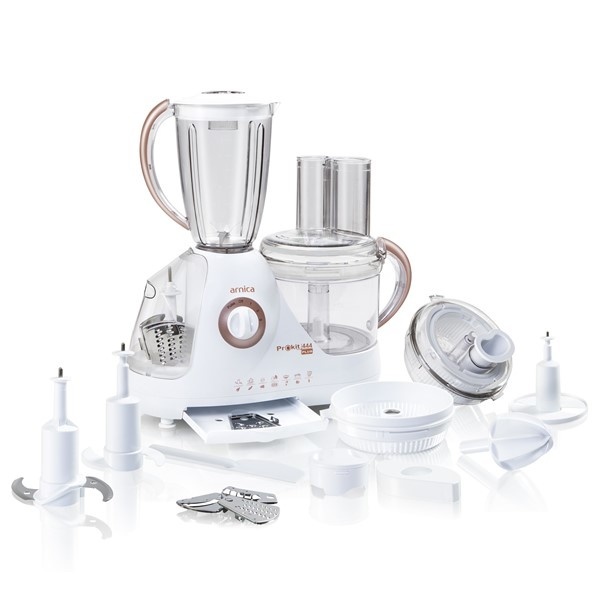 Arnica Compact Food Processor Prokit 444 Plus Rose | Small Appliances