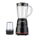 Tekmaz Blender 1.5L 350W 3Speed + Mill - Black