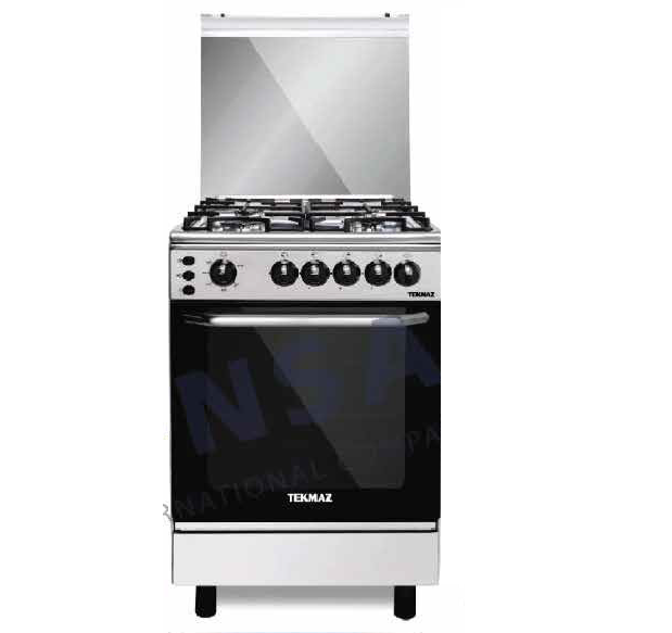 Tekmaz Gas Cooker 55cm Stainless Steel | COOKERS