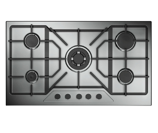 Tekmaz Hob 90cm 5 burners Stainless Steel