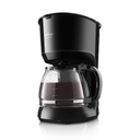 arzum brewtime filter coffee machine 1.25Liter - black