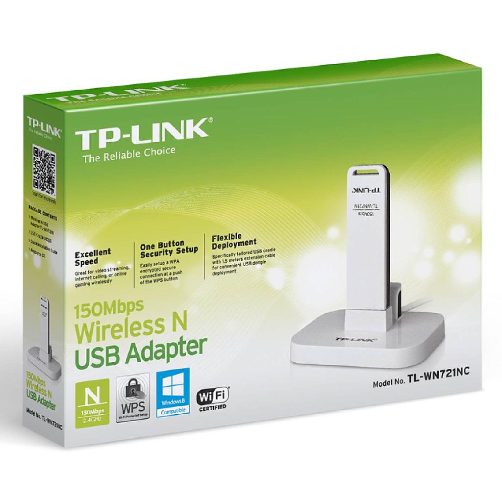 TpLink Adapter USB Lite N 150Mbps