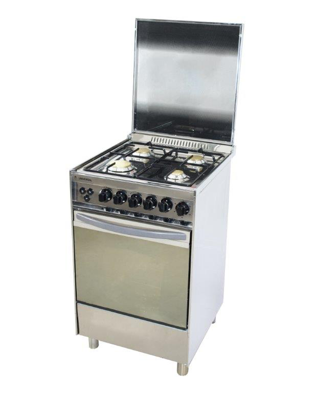 Universal Gas Cooker 55cm Stainless Steel