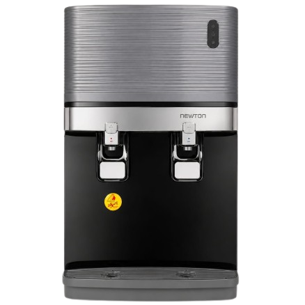 Newton Water Cooler Table - Silver Chrome