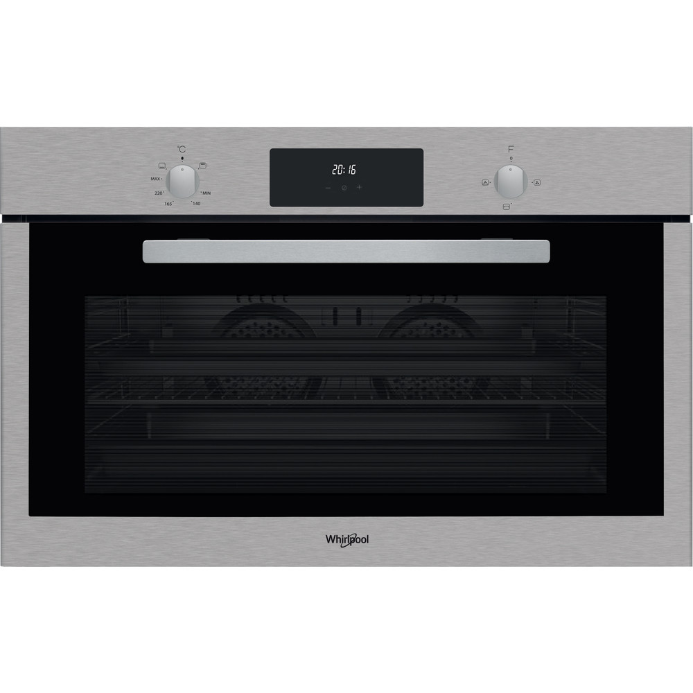 Whirlpool Built in Full Gas Oven 90cm 97Liters Digital with Fan - Inox