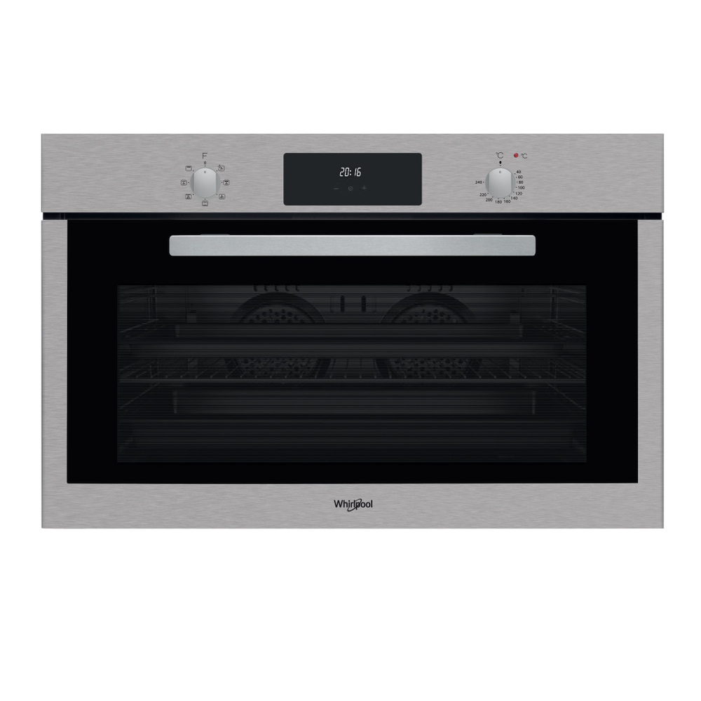 Whirlpool Built in Oven Electric 90cm 101Liter Fan Inox