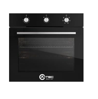 A-TEC Built-in Gas Oven 60cm - Black