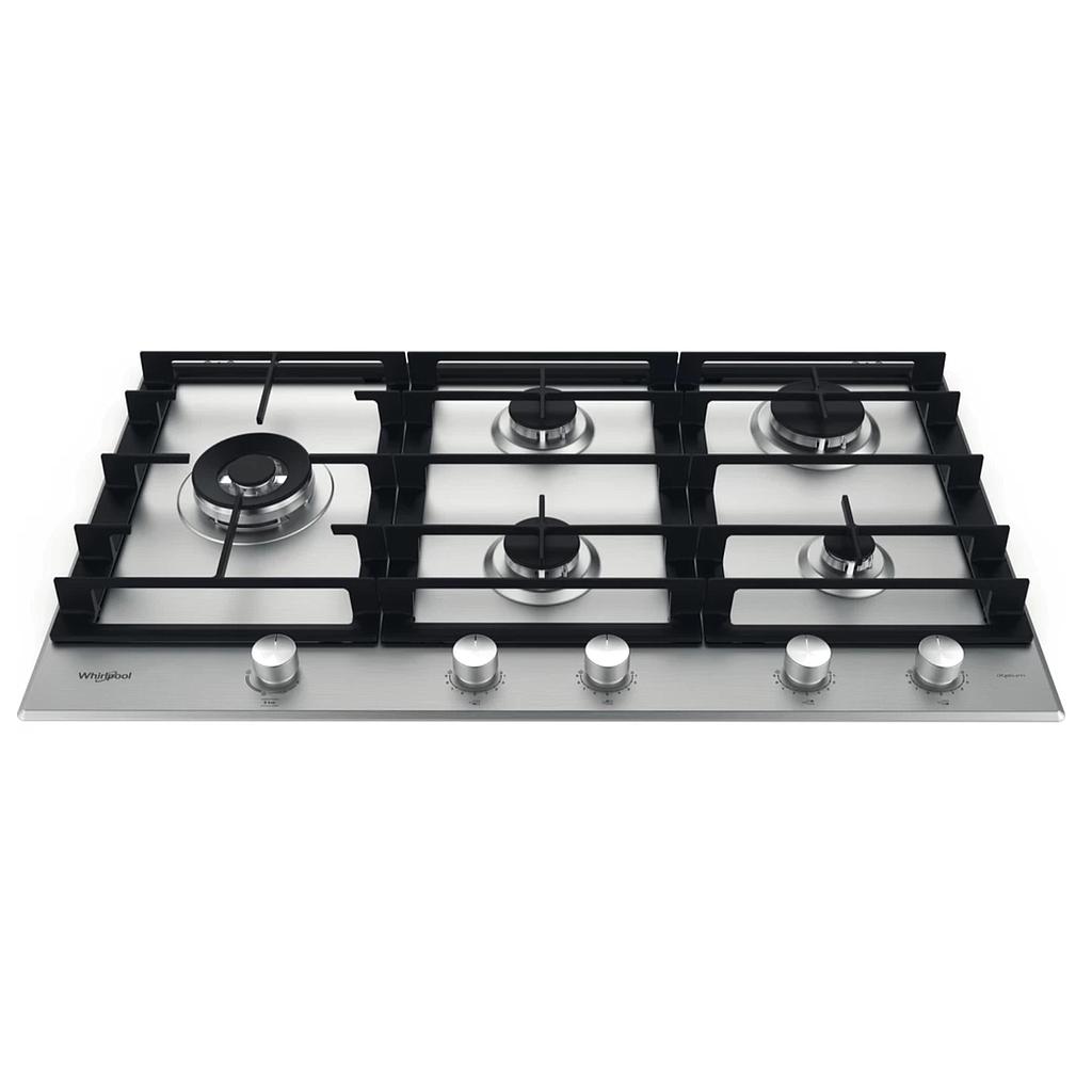 Whirlpool Gas Hob 90cm Stainless Steel  iXelium