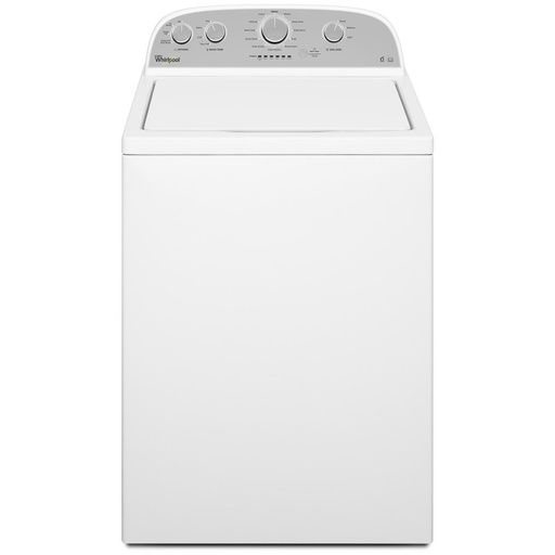 Whirlpool Washing Machine 15kg Top Load 6sense White