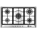 A-TEC Hob 5 Burner 90cm FFD Front knobs Stainless Steel