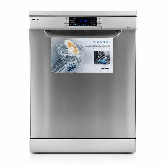 Newton Vortex 9Prog 3Basket Dishwasher - A+++ SS