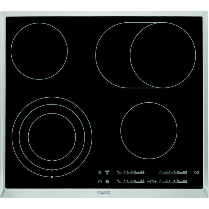 AEG vitroceramic Hob 60cm - Black