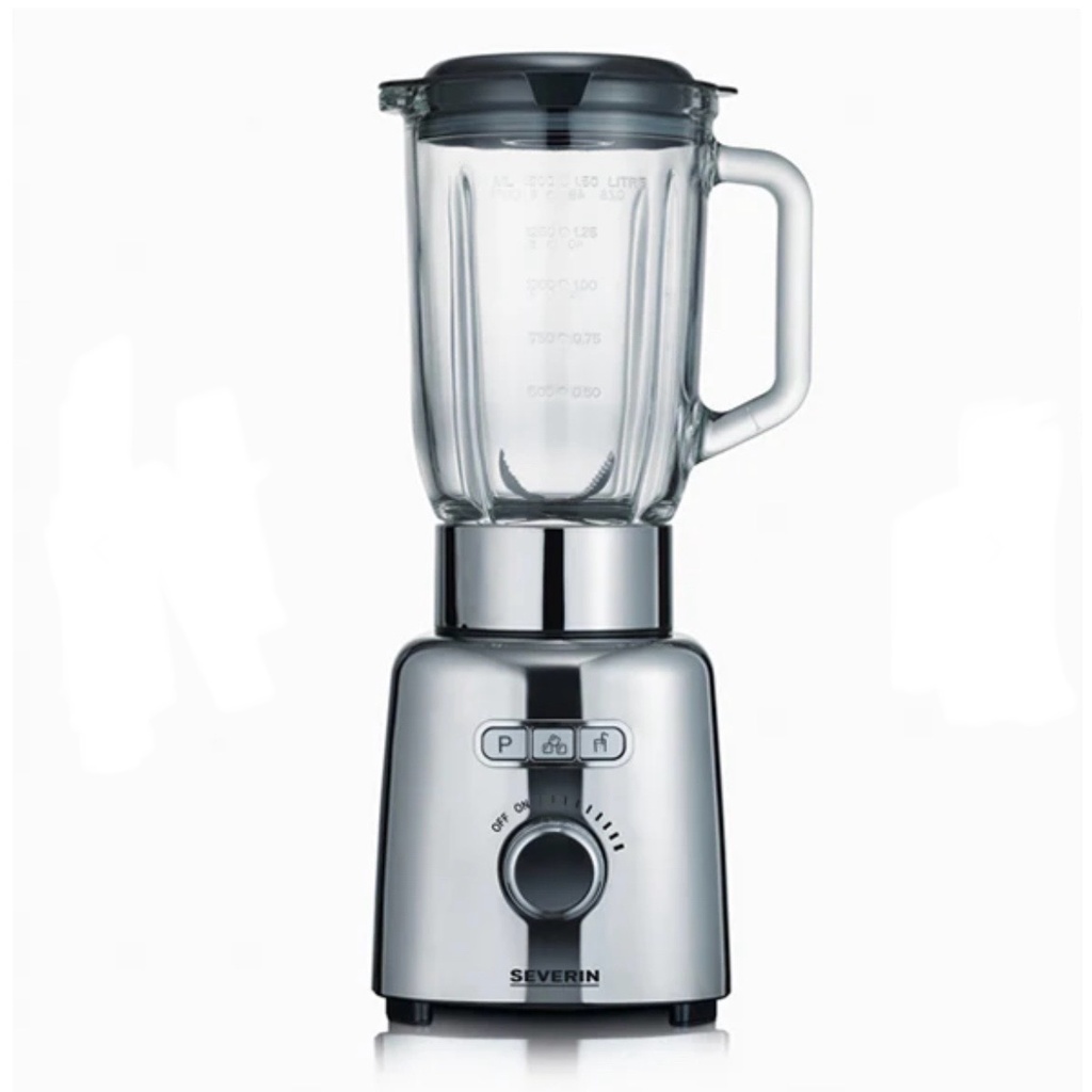 Severin Blender 1000W Glass Jug - Stainless Steel (NEW) | SMALL APPLIANCESBLENDERS