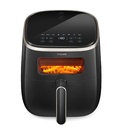 PHILIPS air fryer 5.6liters 1700w see thru window - black