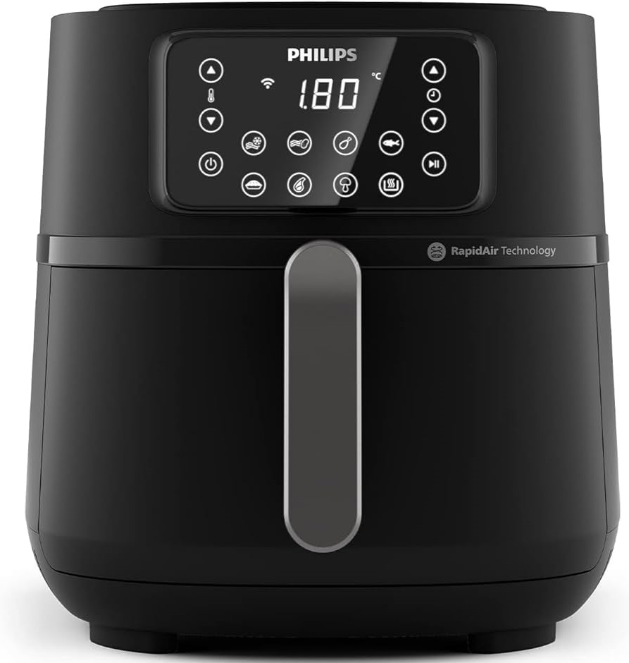 philips air fryer 7.2l 2000w - black