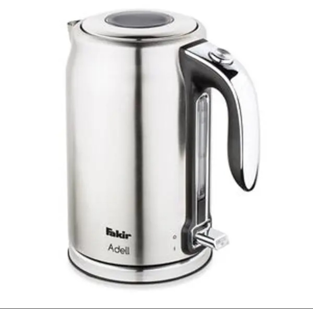 Fakir kettle 2200w 1.7l adell inox