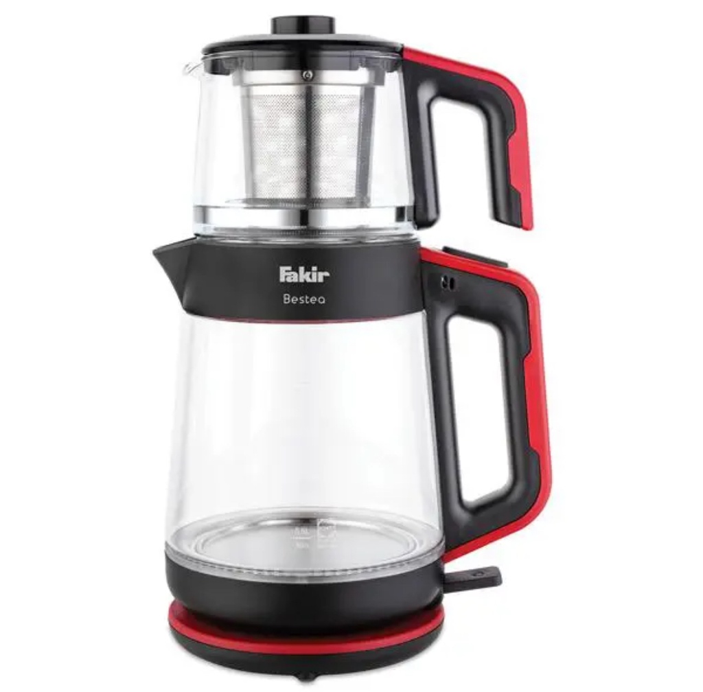 Fakir Tea Maker BESTEA 1900W Stainless Steel Filter Cord Storage Compartment Fast Boiling