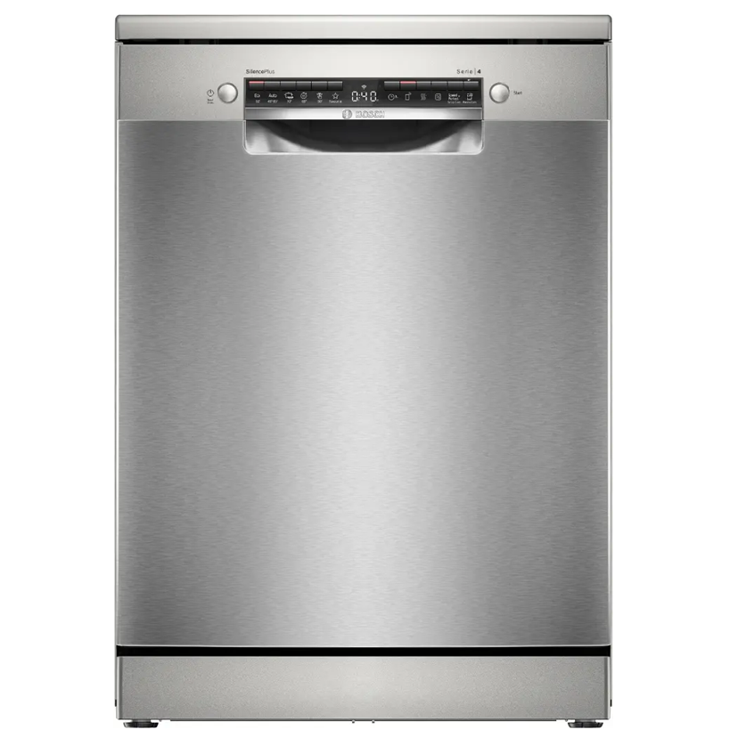 Bosch Dishwasher 6Programs Serie4 A++ 3rd Rack Extra Clean Zone 9.5Liters - Stainless Steel 