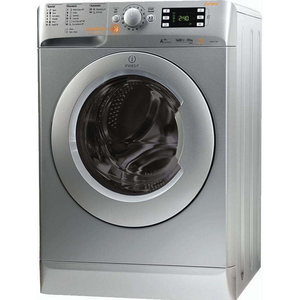 INDESIT Washer Dryer 7/5 1400RPM Silver (NEW) | DRYERS
