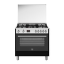 LaGermania Gas Cooker 5Burners Full Safety  (TUS95C81BCN)