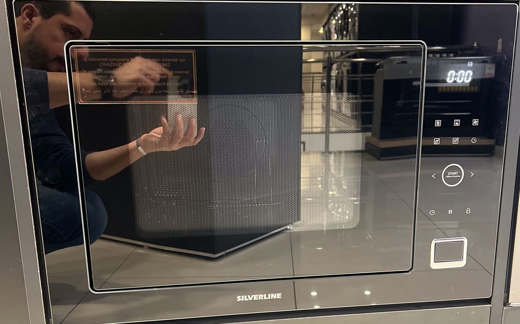 Silverline Microwave Oven 34 Liter Built-In Black