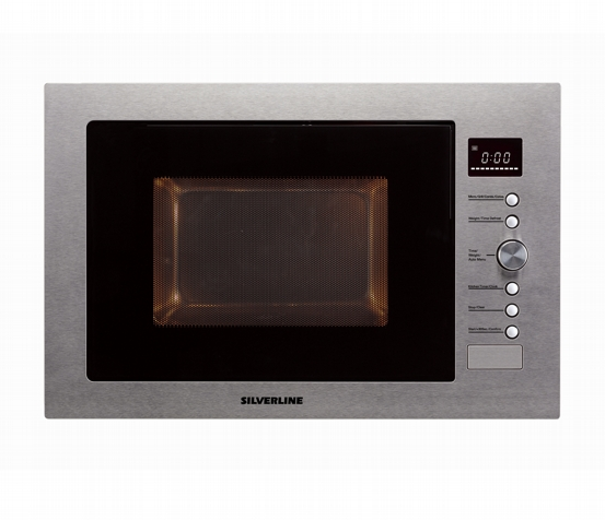 Silverline Microwave Oven 34 Liter Built-In Stainless steel