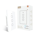 MOES Tuya Smart Light Wall Touch Switch 3 Gang - White
