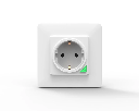 MOES Tuya Smart Wall Socket WiFi - White (WK-Y-EU-WH-MS)