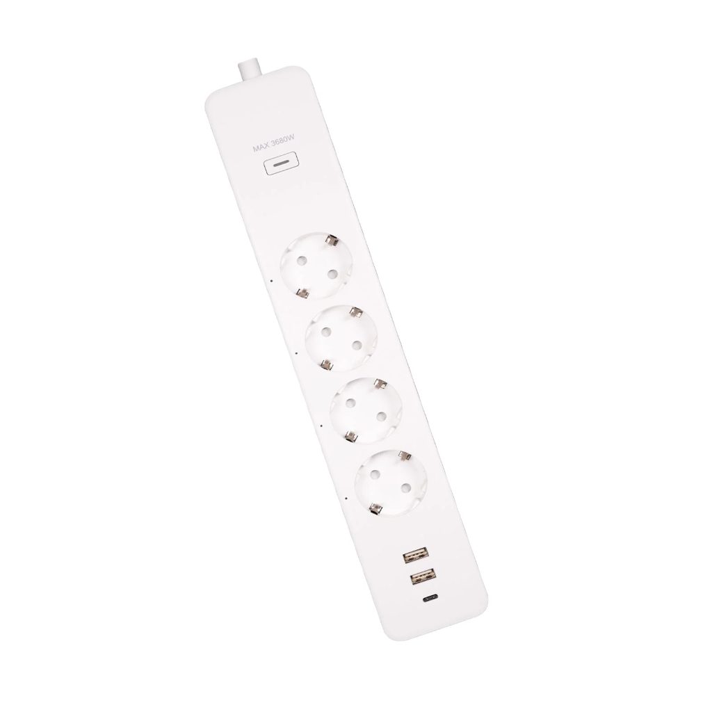 MOES Smart Power Strip EU +2USB+1type-c