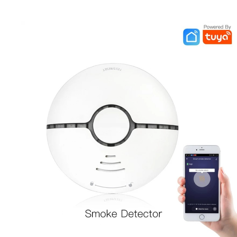 moes wifi Smoke detector with siren