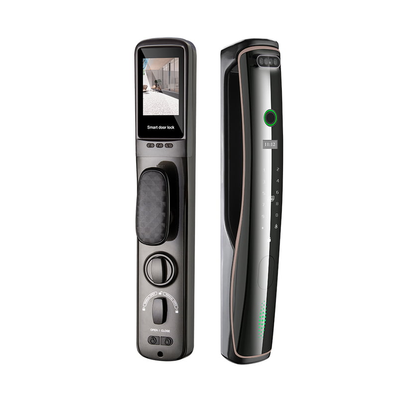 Automa 822 Tuya Smart Lock Wifi Face Recognition - GreyGold