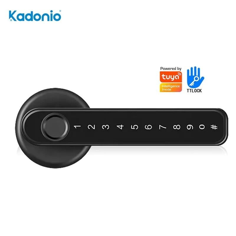 Automa 403 TUYA Bluetooth Smart Handle Lock - Black