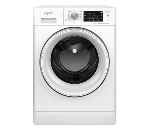 Whirlpool Washing Machine 10kg 1400rpm 6Sense FreshCare -  White