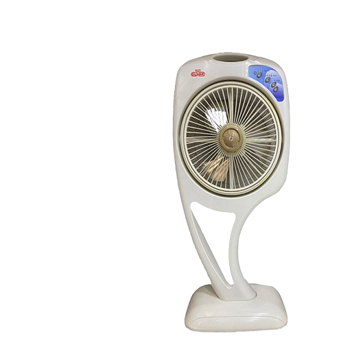 Olmar Dolphin Stand Fan 18" Touch Control with Remote - White (NEW)