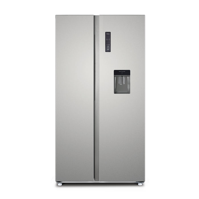 Chiq Side by Side Refrigerator 525Liter - Silver