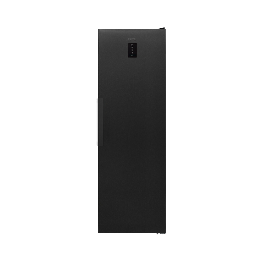 vestel nofrost upright freezer 280liter 7 drawers - dark silver