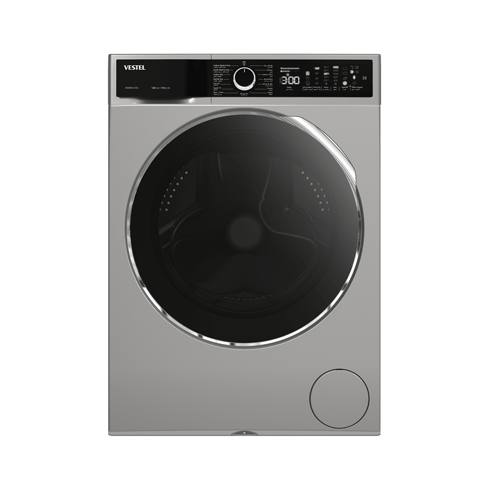 VESTEL Washer Dryer 9/6Kg 1400RPM Silver