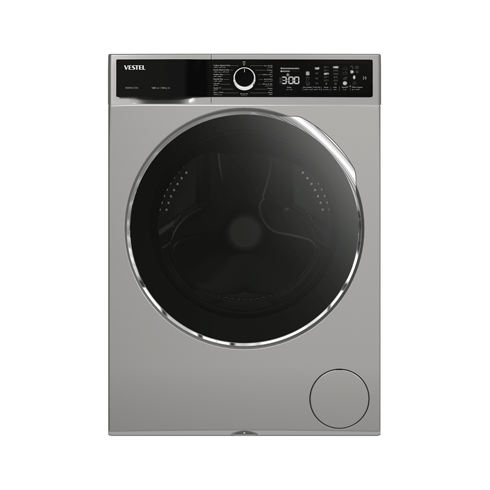 Vestel Washer Dryer 9/6Kg 1400rpm Silver